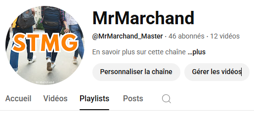 Miniature vidéo de la chaîne MrMarchand